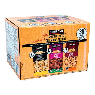 Image of Kirkland Snacking Nuts Variety 30-Pack - 1 x 1.36 Kilos